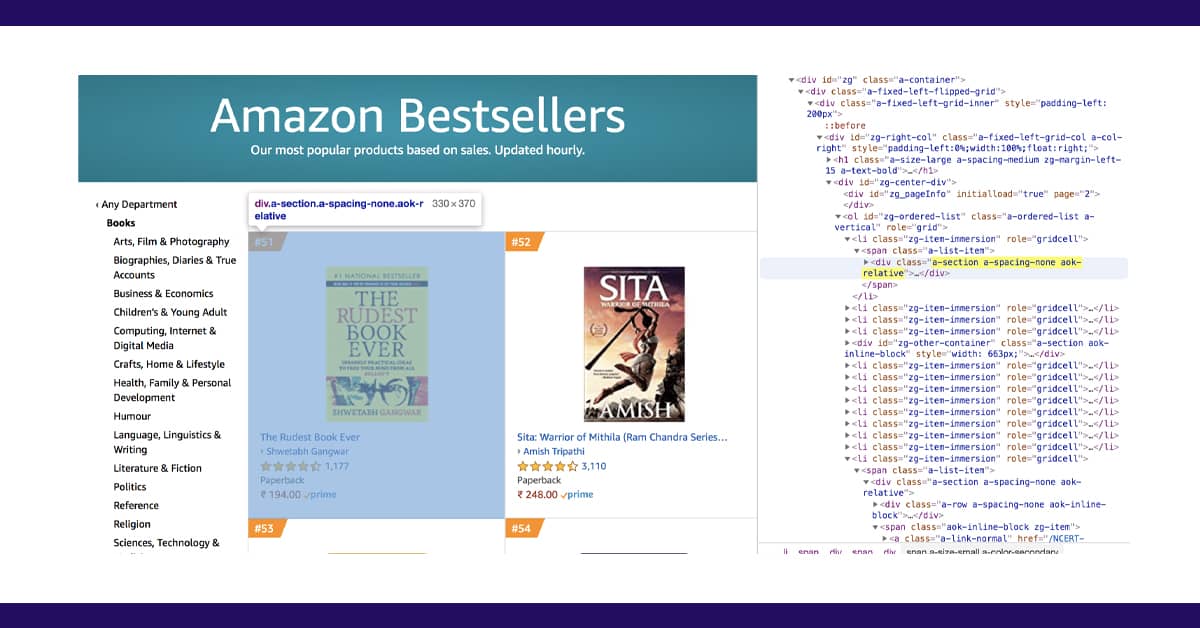 Defining-Amazon-Web-Scraper