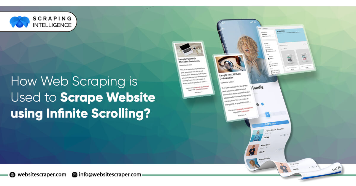 How-Web-Scraping-is-Used-to-Scrape-Website-using-Infinite-Scrolling