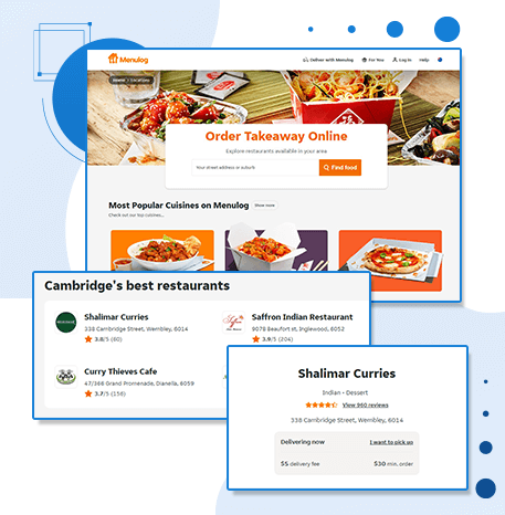 Scraping Menulog food delivery and restaurant data