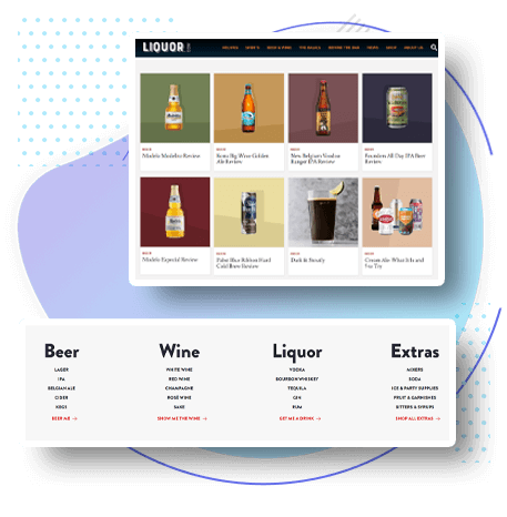 Web Scraping Liquor Shops Data