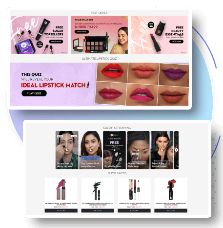 Data Fields of Sugar Cosmetics