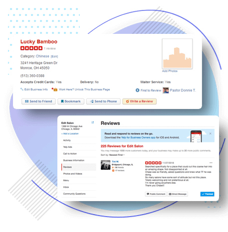Yelp website Scraper